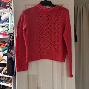 Women's pink Knit Sweater